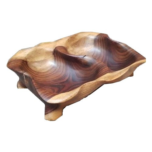 WOODEN DECORATIVE BOWL 