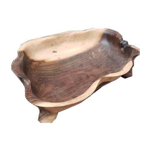 WOODEN DECORATIVE BOWL 