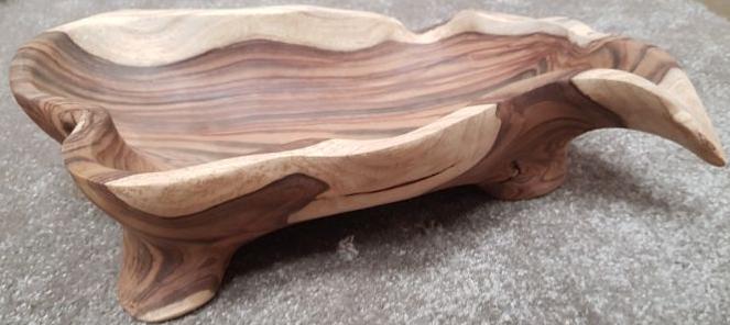 WOODEN DECORATIVE BOWL 