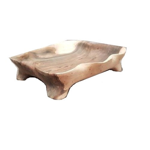 WOODEN DECORATIVE BOWL 