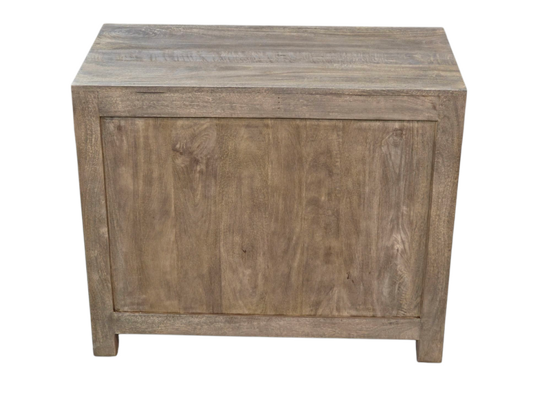 Cuba Mango Wood Natural 88cm Sideboard - Due 20th September