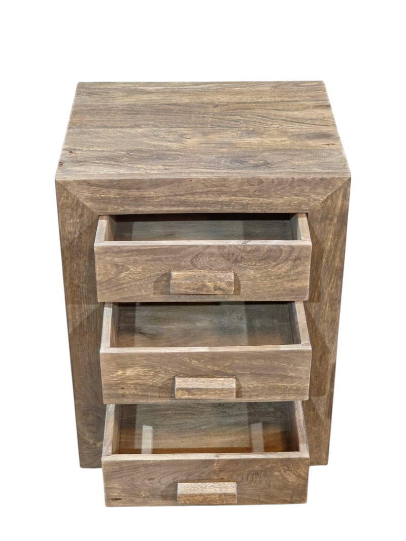 Cuba Mango - Natural - 3 Drawer Chest - Due 24th October