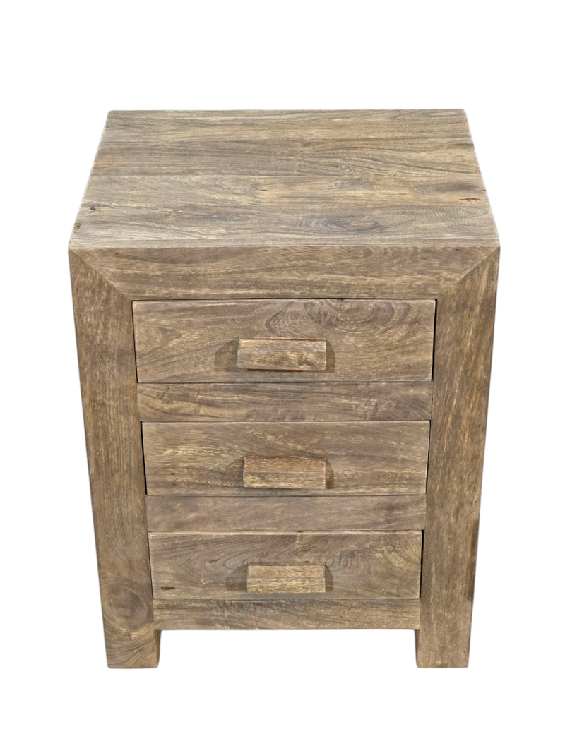 Cuba Mango - Natural - 3 Drawer Chest - Due 24th October