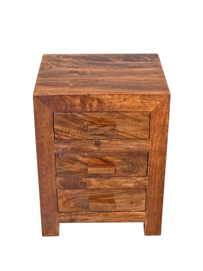 Cuba Mango Wood 3 Drawer Chest - Due 20th August