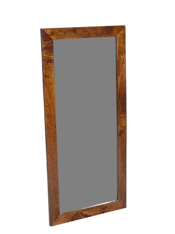 Cuba Mango Wood Honey Tall Mirror - Due 20th September