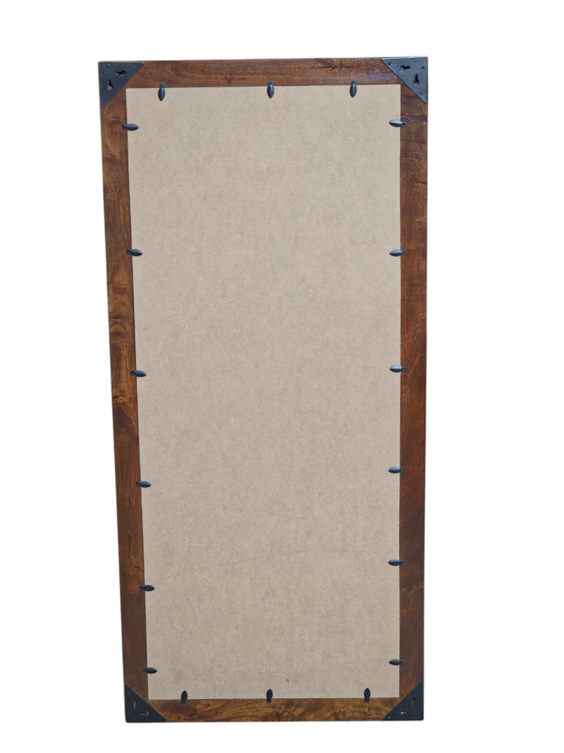 Cuba Mango Wood Honey Tall Mirror - Due 20th September
