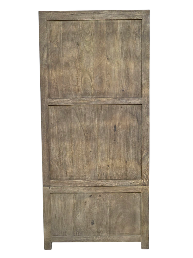 Cuba Mango - Natural - Double Wardrobe - In Stock