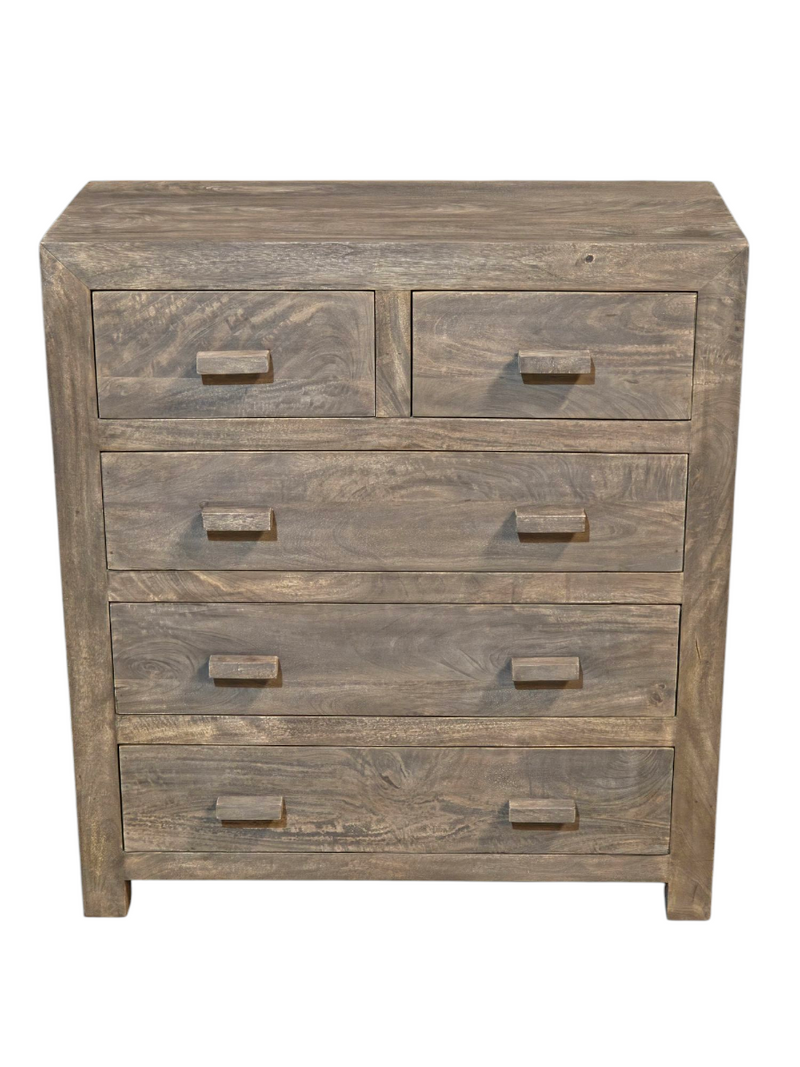 Cuba Mango Natural Large Chest of Drawers - last one remaining