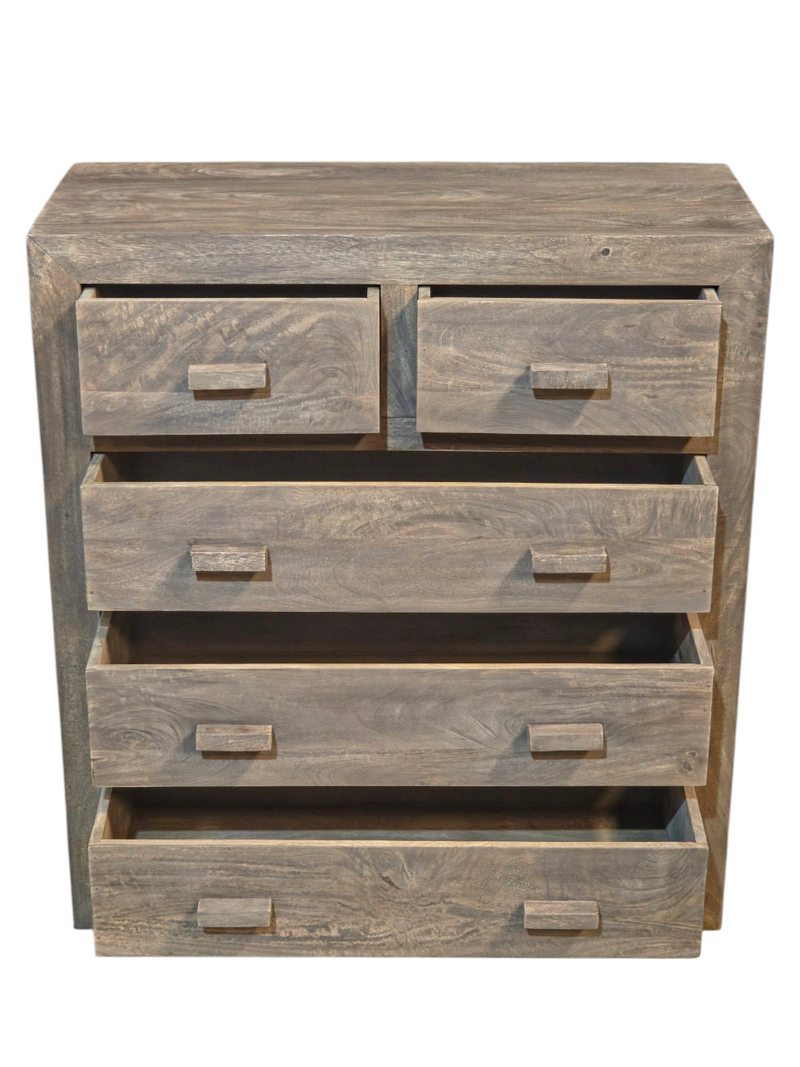 Cuba Mango Natural Large Chest of Drawers - last one remaining