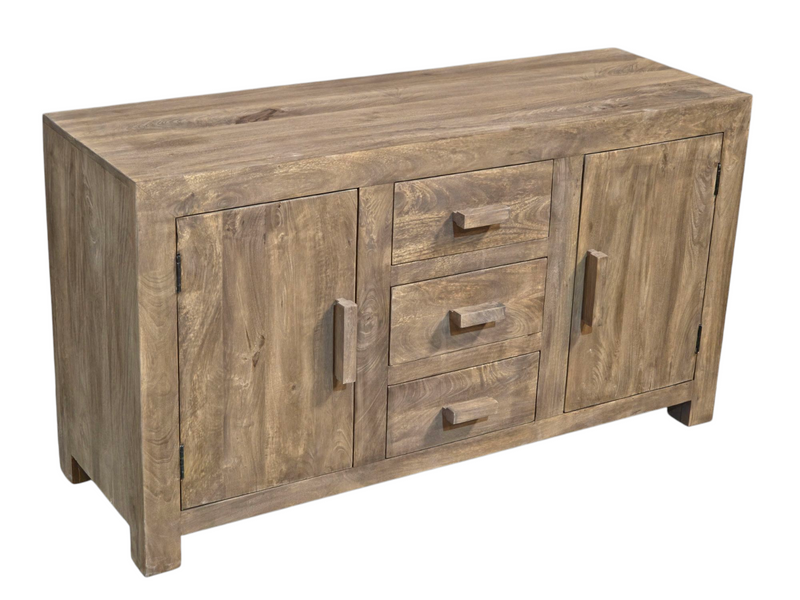 Cuba Mango Natural 135cm Sideboard - Due 20th September