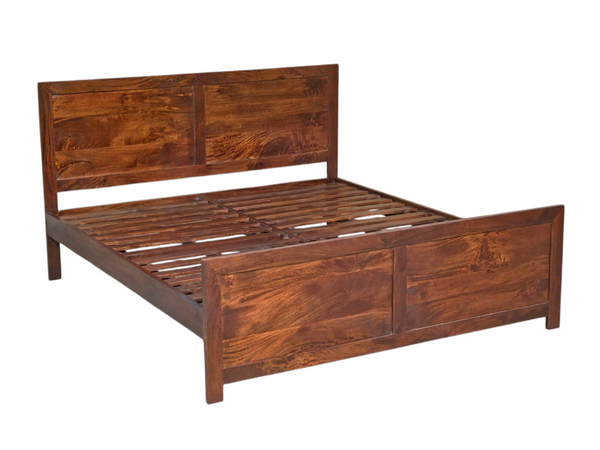 Cuba Mango Wood Honey Super King Size Bed - Due 20th September