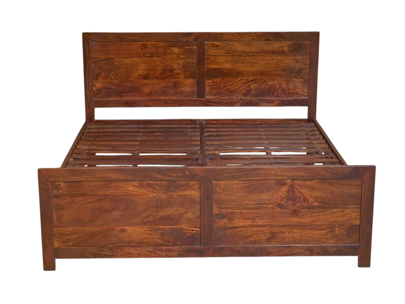 Cuba Mango Wood Honey Super King Size Bed - Due 20th September