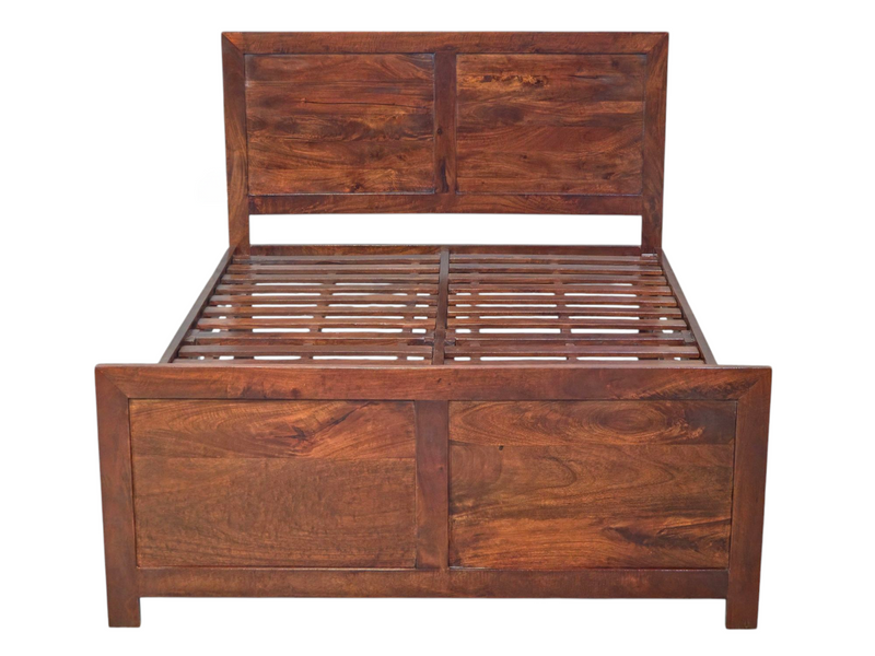 Cuba Mango Wood Honey Double Bed - Due 20th September