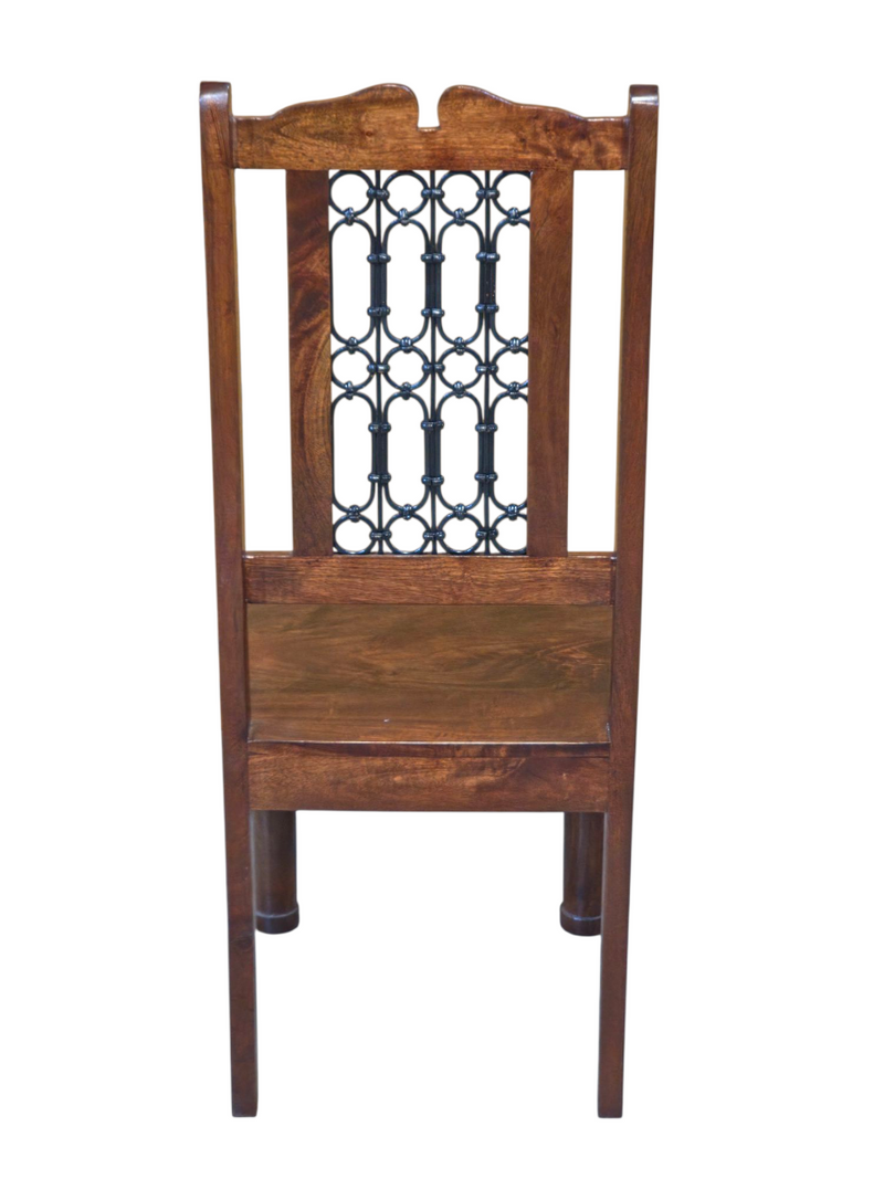 Jali Mango - Honey Dining Chair -  In Stock