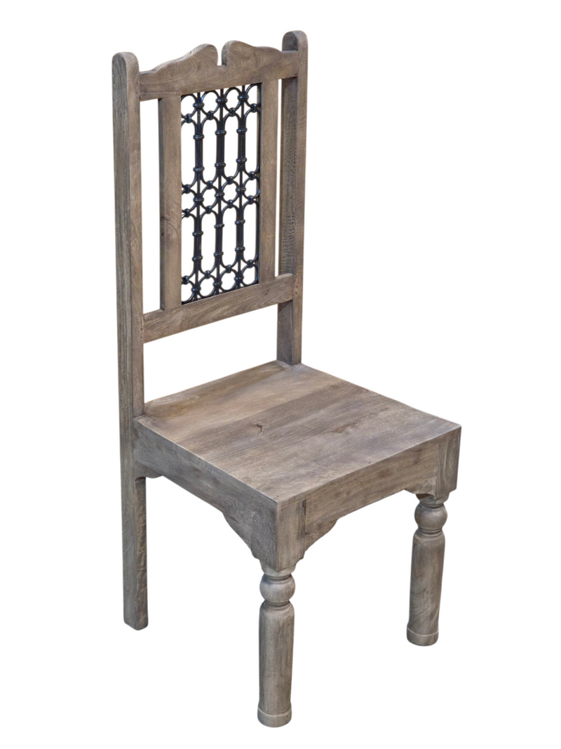 Jali Mango - Natural Dining Chair -  In Stock