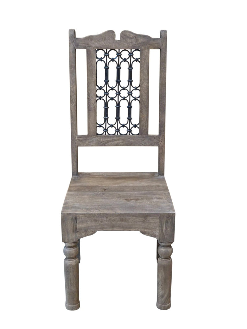 Jali Mango - Natural Dining Chair -  In Stock