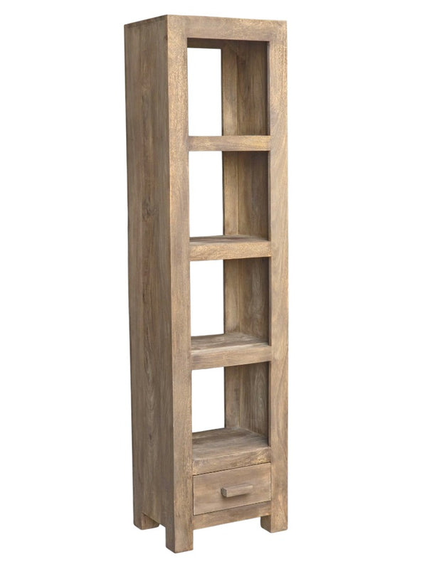 Cuba Mango Natural Slim Jim Bookcase - Due 20th September
