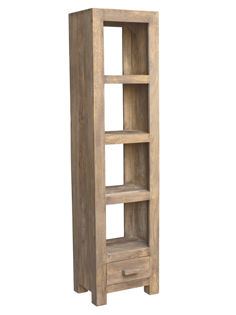 Cuba Mango Natural Slim Jim Bookcase - Due 20th September