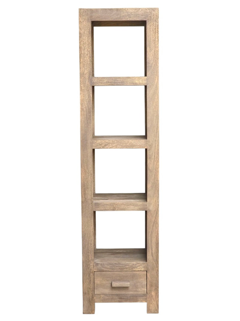 Cuba Mango Natural Slim Jim Bookcase - Due 20th September