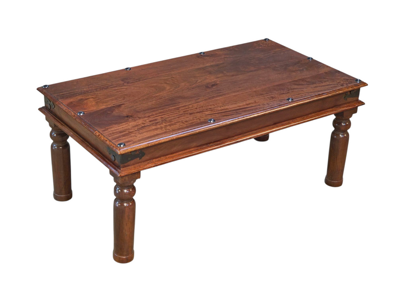 Jali Mango - Honey - Thakat Coffee Table -  In Stock