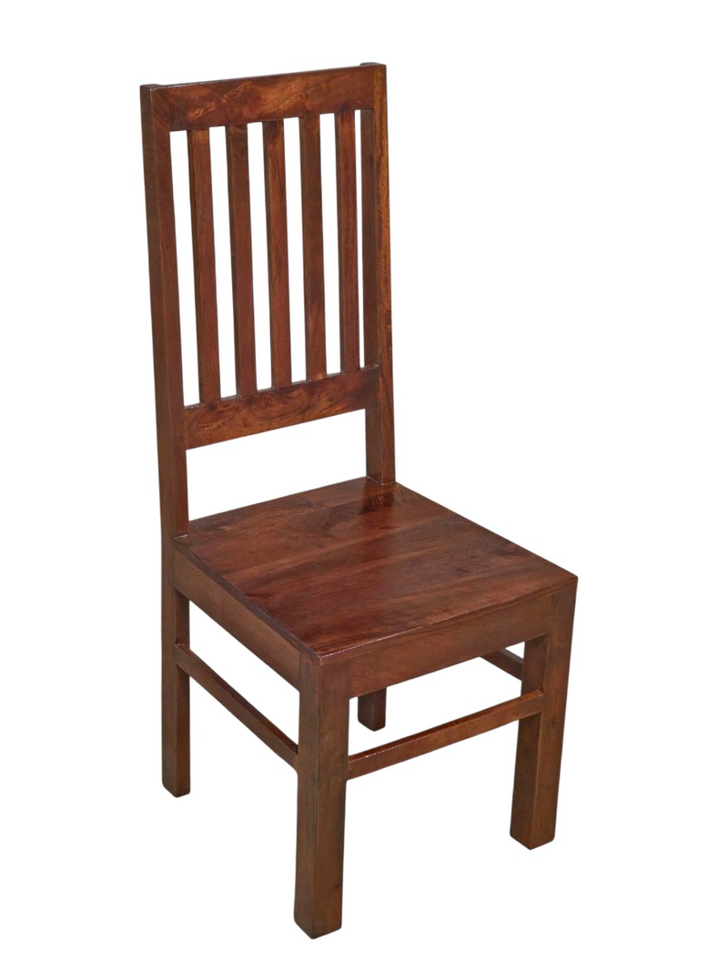 Jali Mango - Honey - High Back Slatt Chair -  In Stock