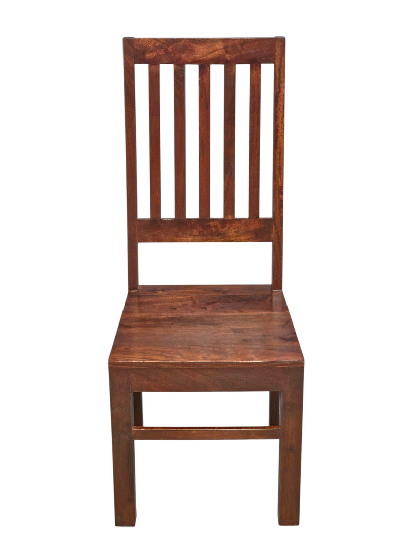 Jali Mango - Honey - High Back Slatt Chair -  In Stock