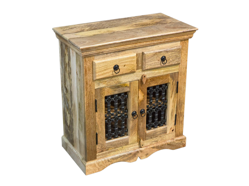Jali Mango - Light - 75cm Sideboard -  In Stock