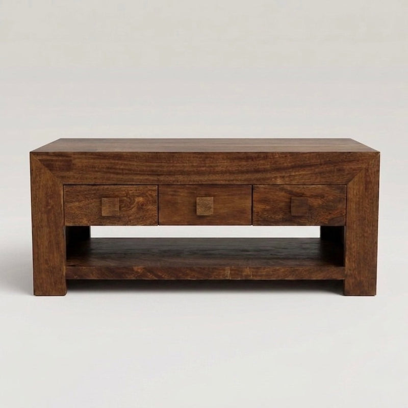 Dakota 110cm 6 Drawer Coffee Table - In Stock