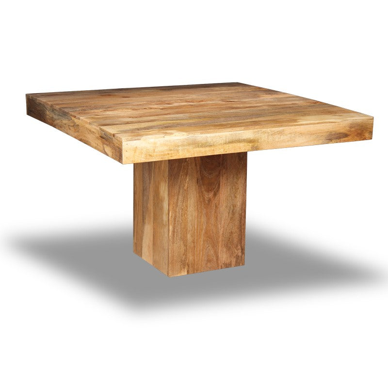 Light Dakota 120cm Cube Dining Table