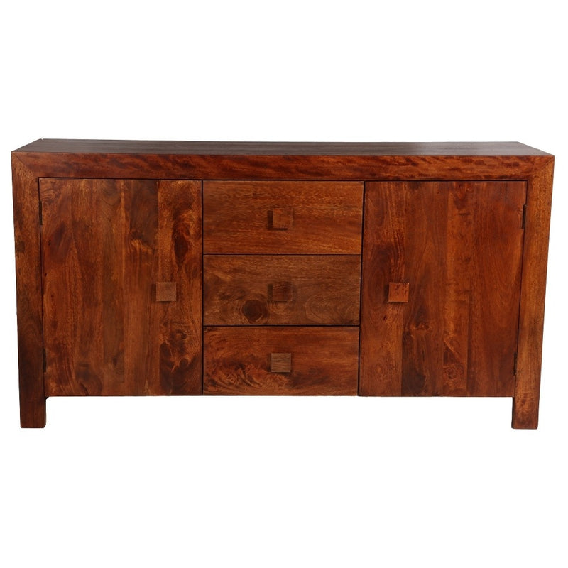 40N - Dakota Mango Wood 135CM Sideboard