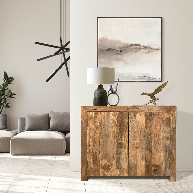 43L - Light Dakota 96cm 2 Door Sideboard 