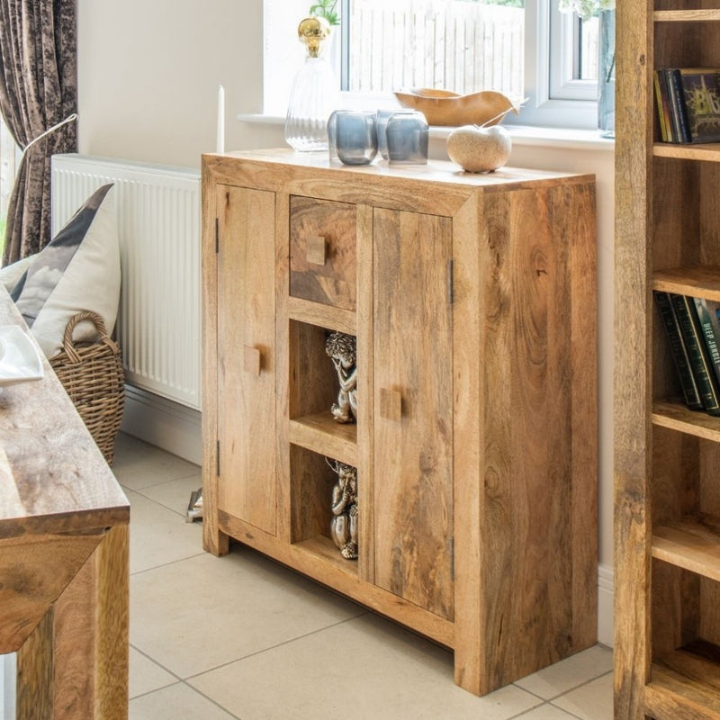 53L - Light Dakota 85cm Slim Sideboard 