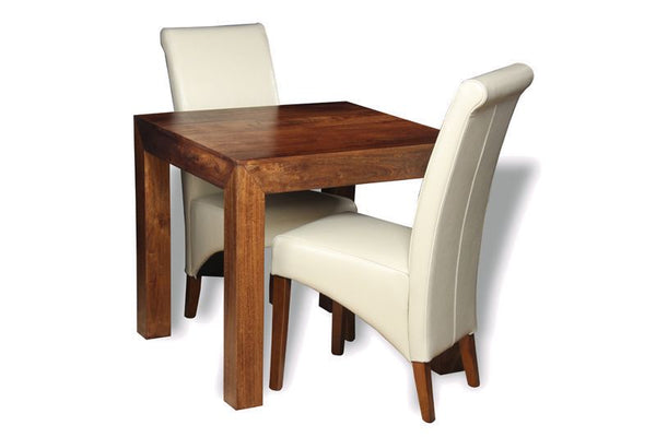 Extra Small Dakota Dining Table & 2 Rollback Chairs