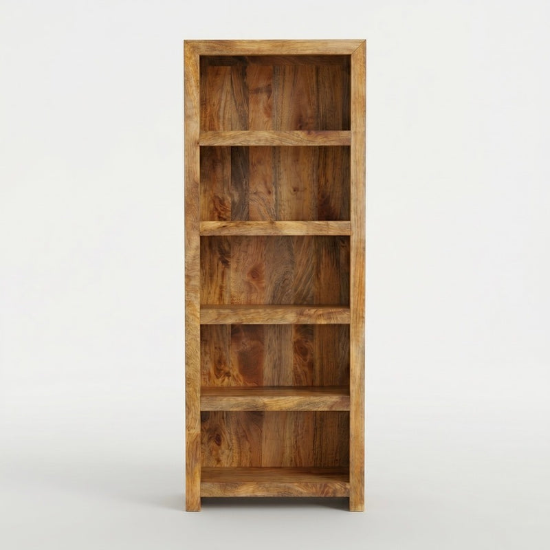Light Mango Wood 76cm Bookcase - Due 12th September
