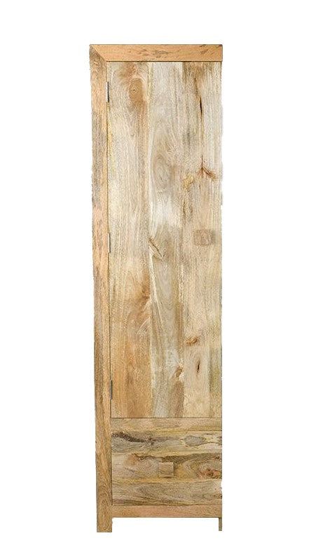 Light Dakota Single Wardrobe (Left)