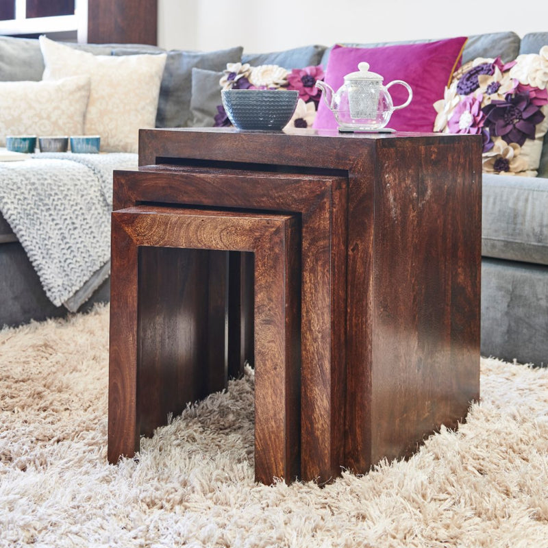 Mango Wood Chunky Nest