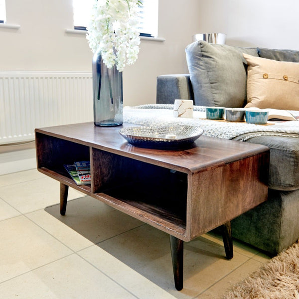 Vintage Mango Open Coffee Table
