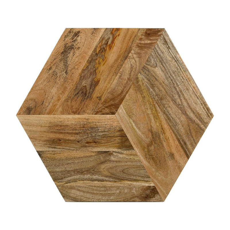 Geo Light Mango Hexagon Coffee Table