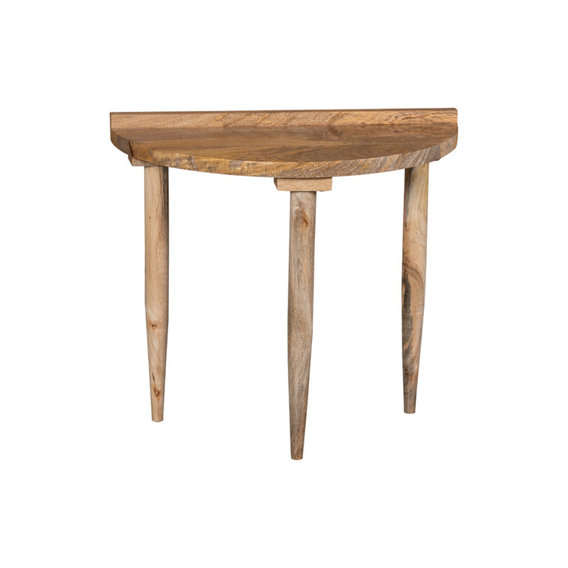 Scandi Mango Sofa End Table