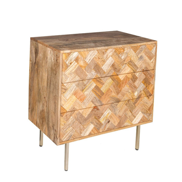 Block Light Mango Drawers 