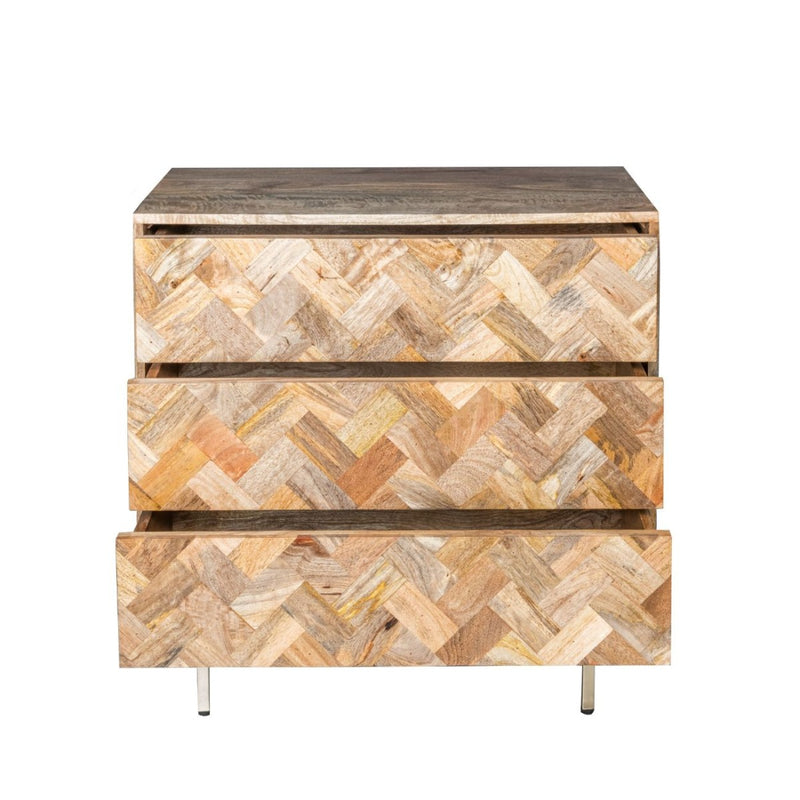 Block Light Mango Drawers 