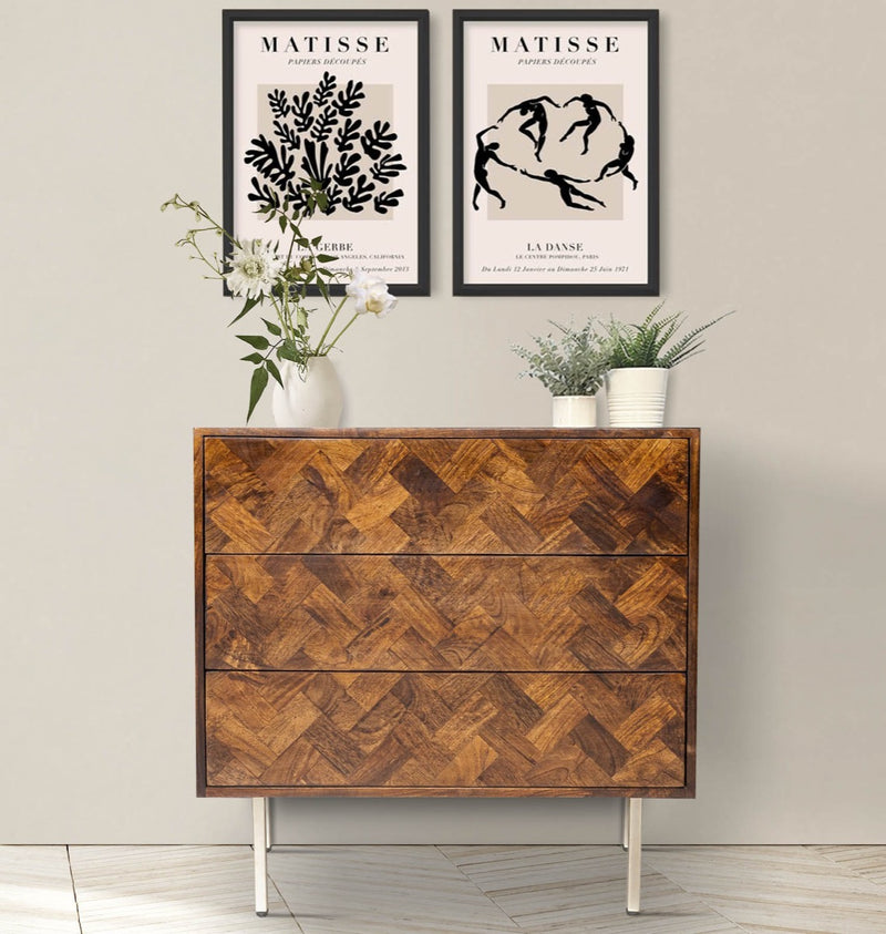 Block Mango 80cm Drawers - In Stock