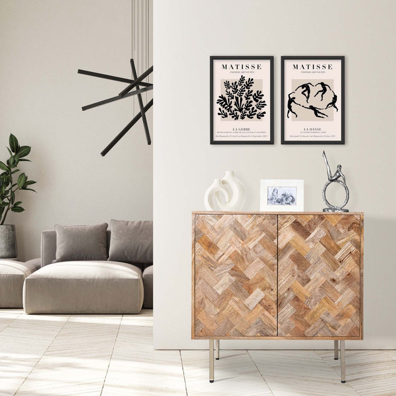 Block Light Mango 80cm Sideboard - In Stock
