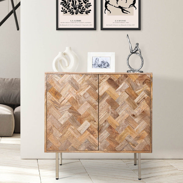 Block Light Mango 80cm Sideboard - In Stock
