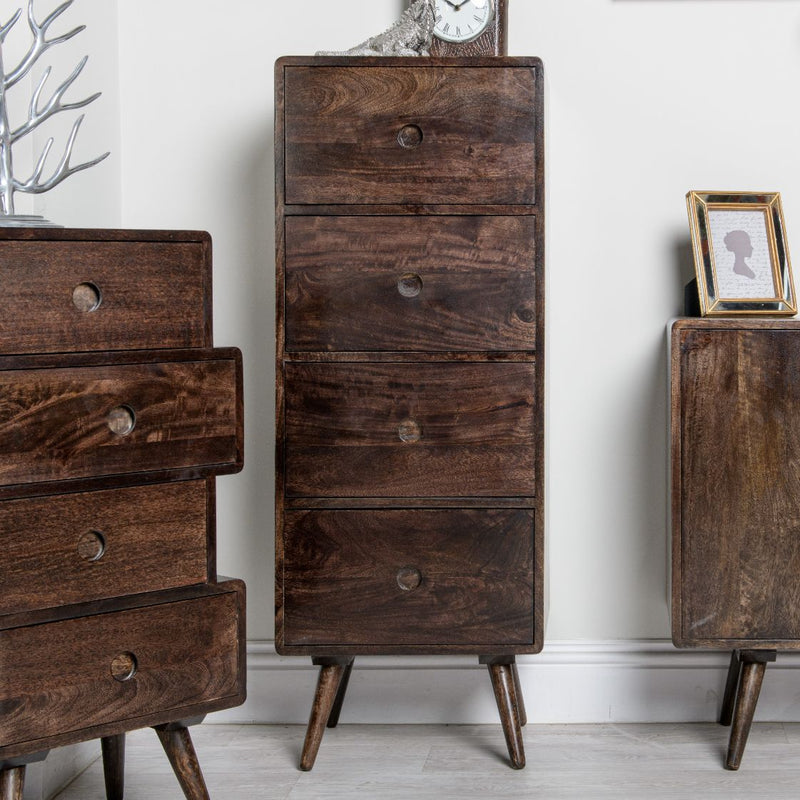 Vintage Mango Tall Chest