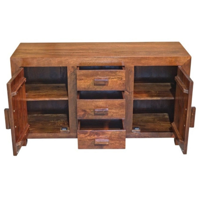 C6 - Cuba Mango Honey 135CM Sideboard