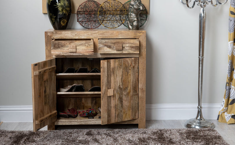 Light Dakota Shoe Cupboard