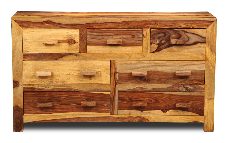 Cuba Light 7 Drawer Chest