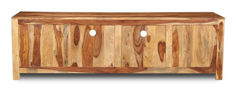 Cuba Light Long 4 Drawer TV Unit