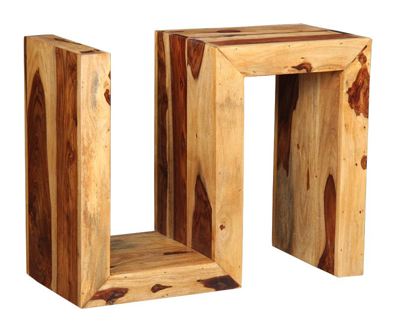 Cuba Light S Shaped Side Table